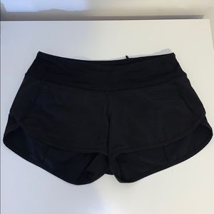 black lulu shorts